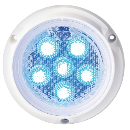 Lumière sous-marine LED ronde coque/tableau arrière 14W Ref 13.276.06