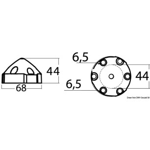 Anode x hélices Max/Prop 28/35 mm | EAN 8033137136160 Ref 43.224.61