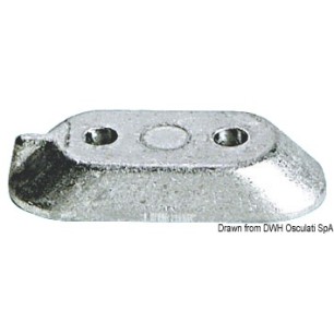 Anode U magnésium p. Yamaha 4/70 HP | EAN 8033137136092 Ref 43.188.54
