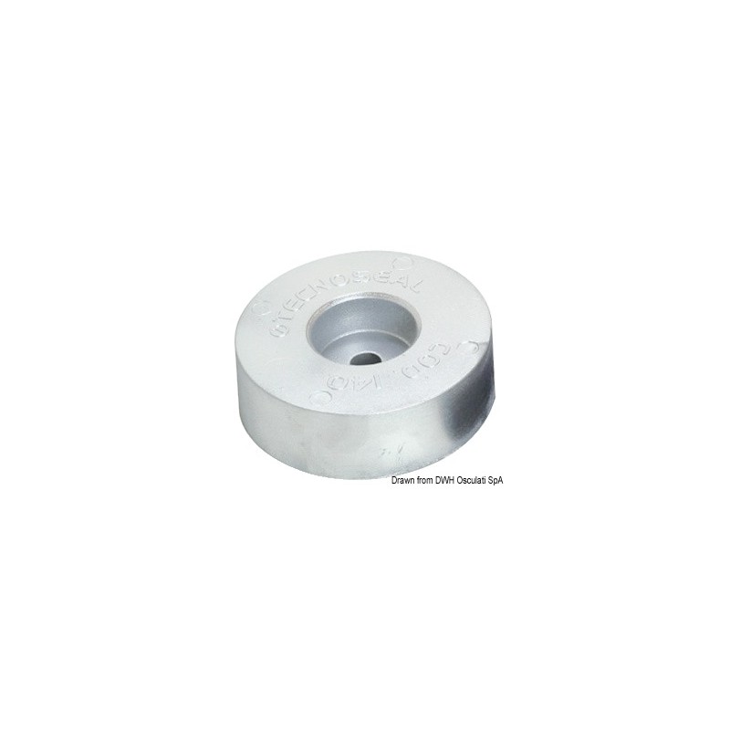 
Anode poupe 125 x 38 mm 
