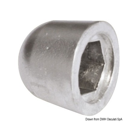 Anode de rechange zinc réf. orig. 201180 | EAN 8033137135910 Ref 43.070.31