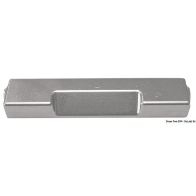 Anode magnésium cavalier p. hors-bords 60/300 HP | EAN 8033137138300 Ref 43.316.35
