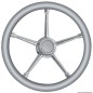 
Volant A polyuréthane souple gris/inox 350 mm 
