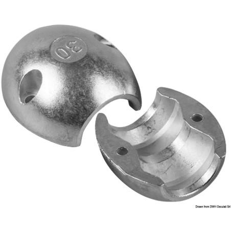Anode DPH/DPR Ø 30 mm | EAN 8033137136245 Ref 43.226.48