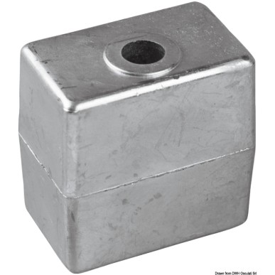 Anode pied zinc 50/200 HP Ø 3/8" x 16 | EAN 8033137138348 Ref 43.317.10