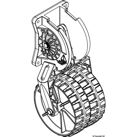 Roues halage annexes 164x334 mm | EAN 8033137215711 Ref 47.368.10