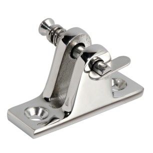 Support fourche pivot débrochable AISI316Ø 20-25mm | EAN 8033137146770 Ref 46.662.21