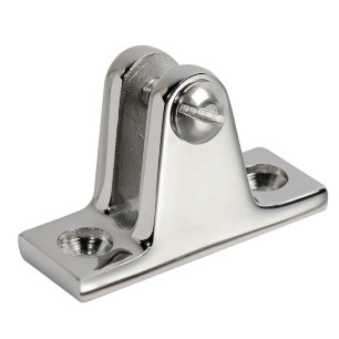 Support fourche inclinée AISI316 Ø 20-25mm | EAN 8033137146787 Ref 46.662.22