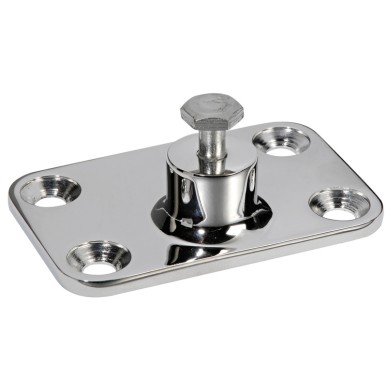 Support mur AISI316 48x73 mm Filet M6 | EAN 8033137145902 Ref 46.404.01