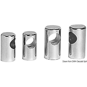 Main-courante passant AISI316 22 mm | EAN 8033137134838 Ref 41.501.22