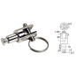 
Platine AISI316 p. dames de nage 
