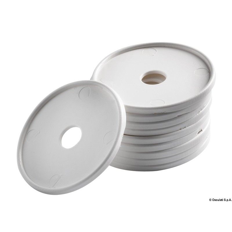 
Support rond polyéthylène blanc Emballage: 10 pièces
