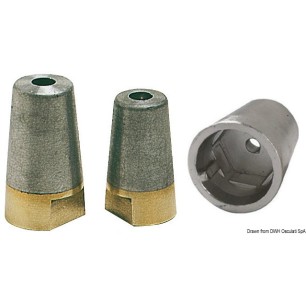 Uniquement anode aluminium axe 60 mm | EAN 8033137213342 Ref 43.265.08