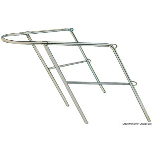 Balcon proue inox 78x110x60 cm | EAN 8033137135101 Ref 41.671.00