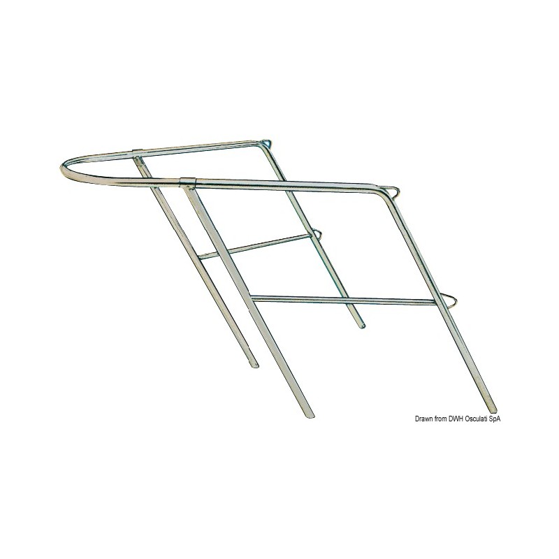 
Balcon proue inox 78x110x60 cm 
