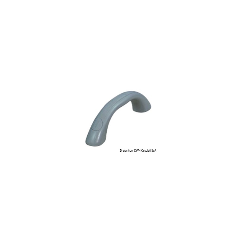 
Poignée en PVC souple RAL 7035 205 mm 
