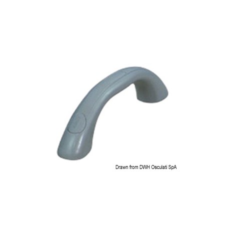 Poignée PVC souple RAL 7035 205 mm | EAN 8033137049620 Ref 41.914.03
