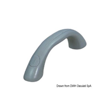 Poignée PVC souple RAL 7035 205 mm | EAN 8033137049620 Ref 41.914.03