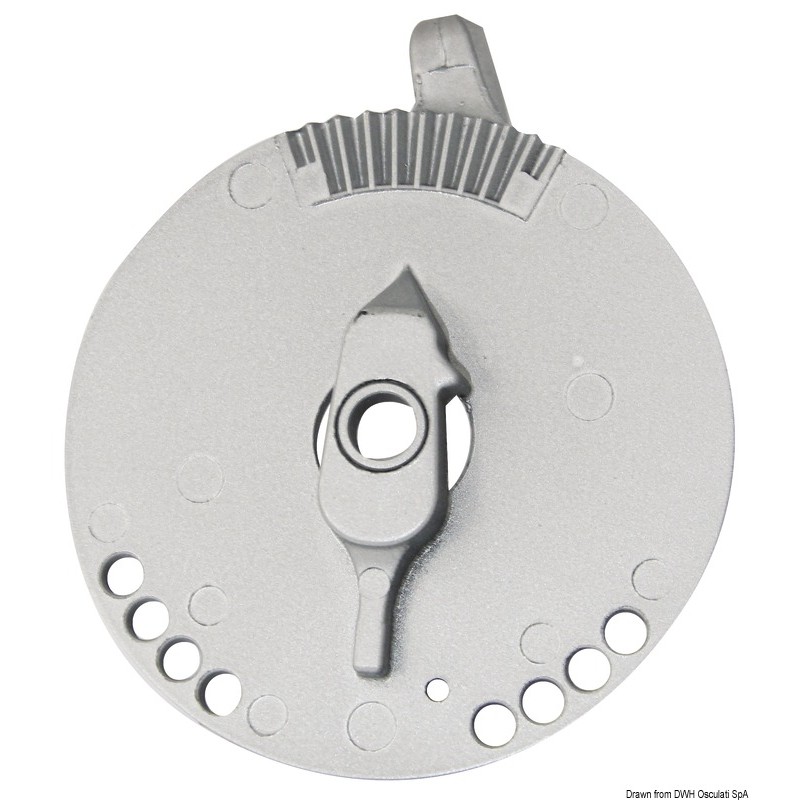 
Queue carpe aluminium Suzuki DF60/140 avec trous 
