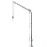 
Bossoir pivotant inox tube 40 mm 125 kg par paire 
