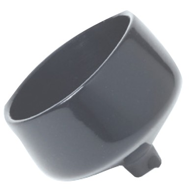 Raccord evacuation eau PVC ovale p. porte-canne | EAN 8033137134531 Ref 41.211.58