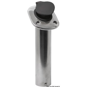 Porte-canne encastrer inox 42 mm 60+ | EAN 8033137134555 Ref 41.211.70