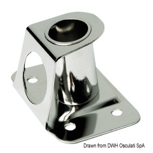 Base chandelier inox poli 4+ 25 mm | EAN 8033137134258 Ref 41.173.20