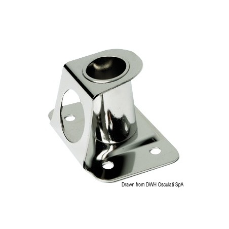 Base chandelier inox poli 4+ 25 mm | EAN 8033137134258 Ref 41.173.20