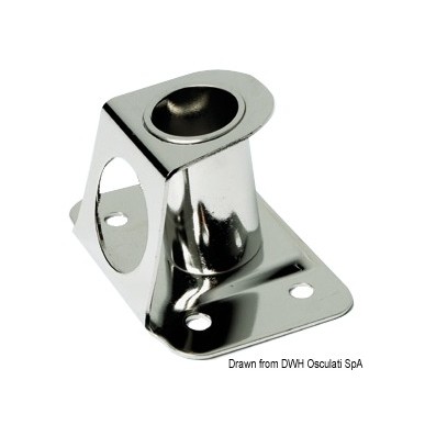 Base chandelier inox poli 4+ 25 mm | EAN 8033137134258 Ref 41.173.20