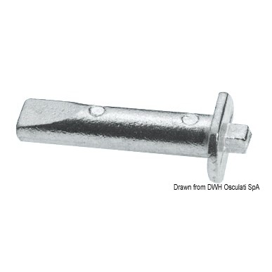 Anode cylindre Yamaha 20/30 HP | EAN 8033137137396 Ref 43.260.14