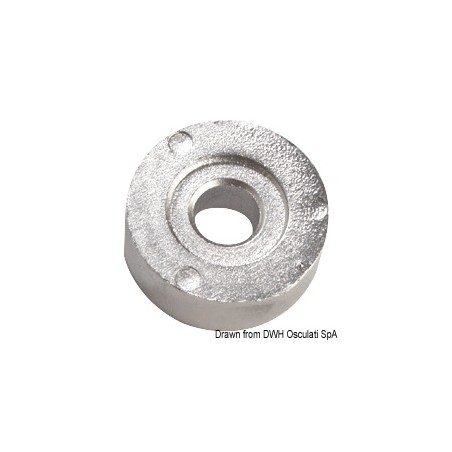 Anode rondelle magnésium 24 x 15 mm | EAN 8033137137471 Ref 43.260.32
