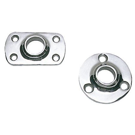 Platine balcon rectangulaire 90+ 25 mm | EAN 8033137134661 Ref 41.261.25