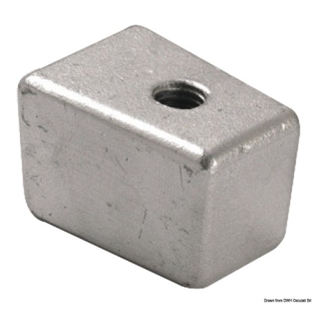 Anode pied aluminium p. Yamaha 30/60 HP | EAN 8033137137518 Ref 43.260.50
