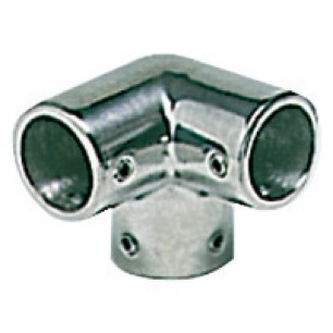 Raccord angle 3 voies AISI316 90+ 22 mm | EAN 8033137133541 Ref 41.121.22