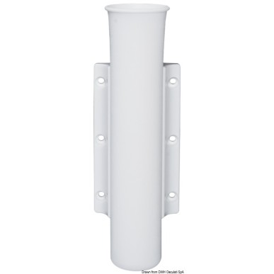 Porte-canne plastique fixation paroi 233 mm | EAN 8033137045394 Ref 41.168.13