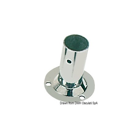 Platine ronde tôle AISI316 90+ 22 mm | EAN 8033137133626 Ref 41.131.22