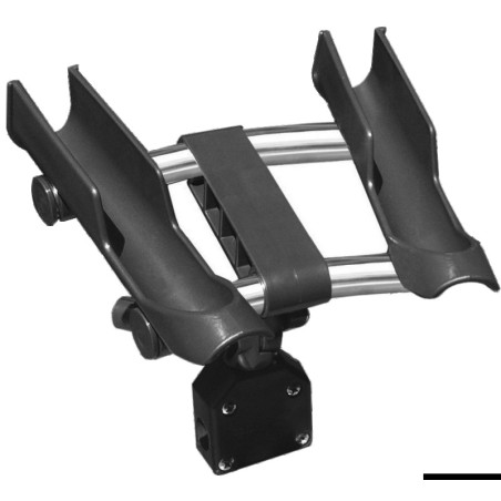 Support de canne tubes 25 mm Quicklift N. 2 cannes | EAN 8033137133930 Ref 41.167.78