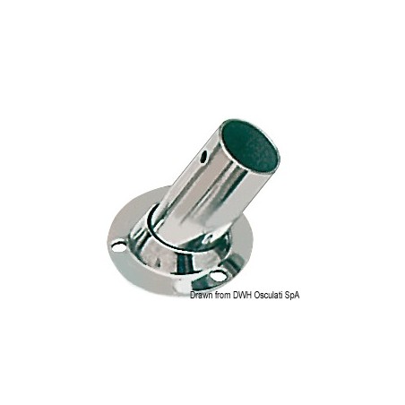 Platine ronde tôle AISI316 60+ 22 mm | EAN 8033137133602 Ref 41.130.22