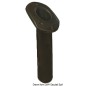 
Porte canne polypr UV stabilizé oval noir 240mm 

