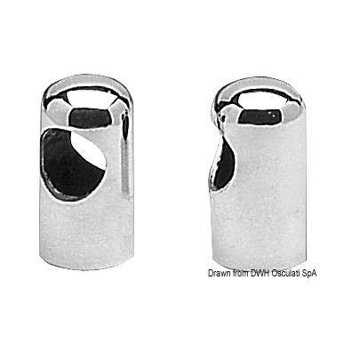 Main-courante terminal inox 22 mm | EAN 8033137133725 Ref 41.151.22