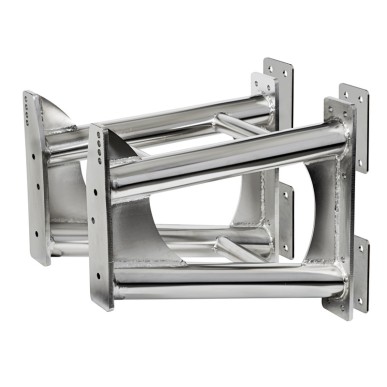 Support moteur Bracket inox des 140 300 HP | EAN 8033137215728 Ref 47.375.06
