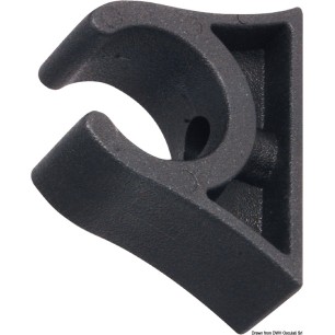 Clip noir tubes 50 mm | EAN 8033137211553 Ref 34.358.50