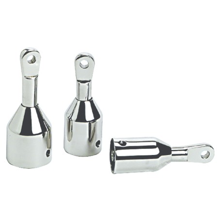 Capuchon terminal AISI316 p.montage sur tube 25 mm | EAN 8033137147104 Ref 46.700.25
