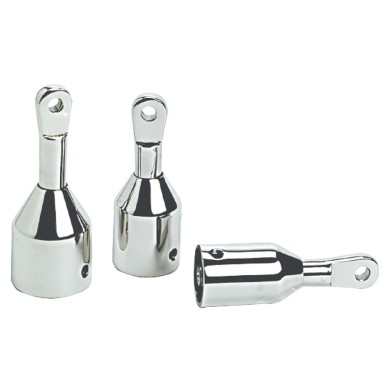 Capuchon terminal AISI316 p.montage sur tube 25 mm | EAN 8033137147104 Ref 46.700.25