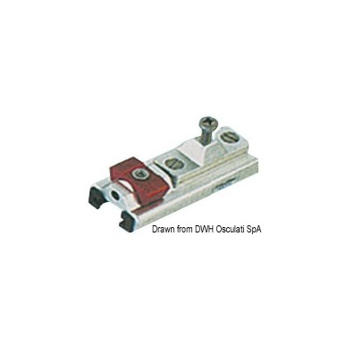 Support paroi p. rail 25x4 mm | EAN 8033137146893 Ref 46.672.03