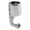 
Capuchon 90° AISI316 p. montage sur tube 25 mm 

