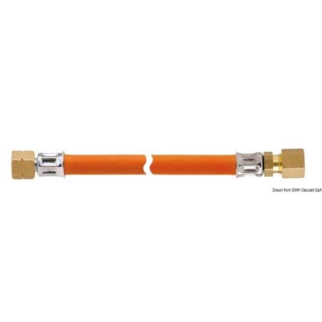 Tube G 1/4 LH x RVS 8 x 600 mm | EAN 8033137152450 Ref 50.013.62