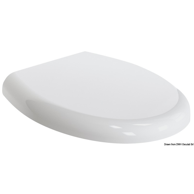 
Couvre-siège plastique p. TECMA Silence Plus WC 
