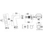 
Kit admission eau propre blanc TECMA 
