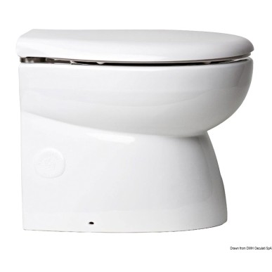WC électrique caréné cuvette porcelaine bas 12 V | EAN 8033137051517 Ref 50.213.01